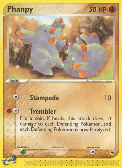 Phanpy — illustrated card