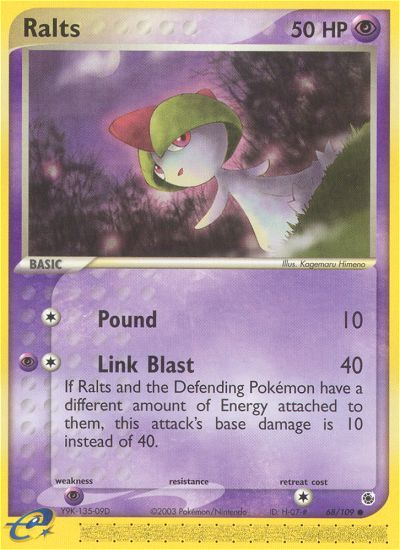 Ralts — illustrated card
