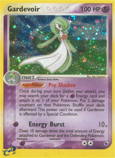 Gardevoir — illustrated card