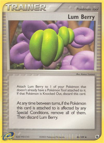 Lum Berry — illustrated card