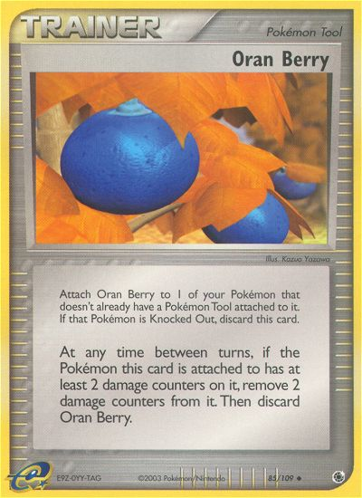 Oran Berry — illustrated card