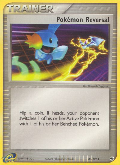Pokémon Reversal — illustrated card