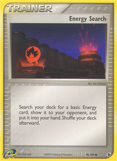 Energy Search — illustrated card