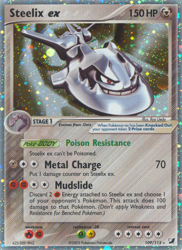 Steelix ex — illustrated card