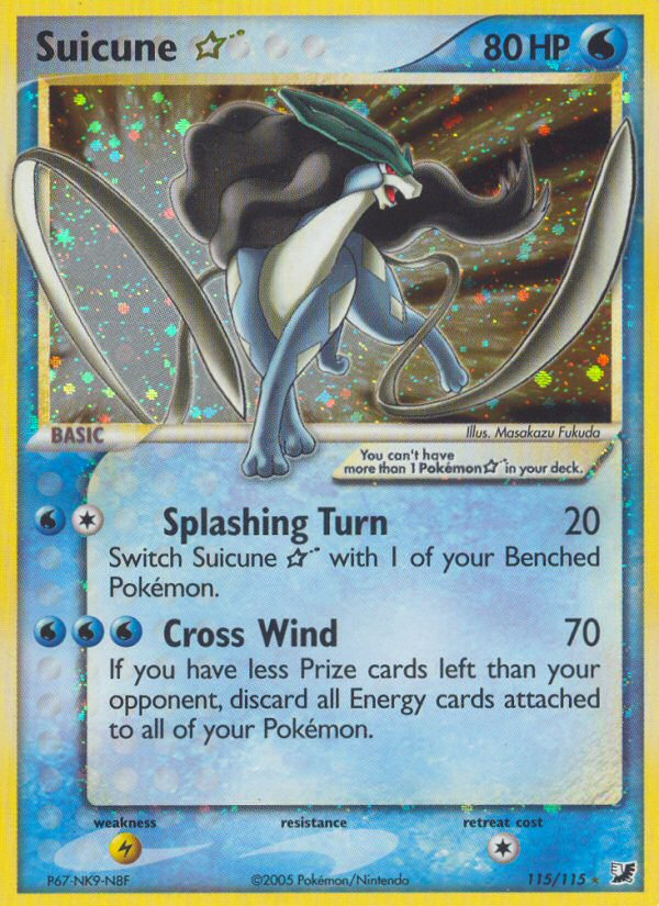 Suicune ★ — illustrated card