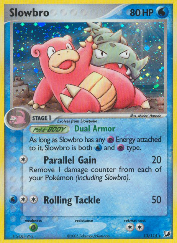 Slowbro — illustrated card