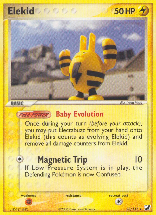 Elekid — illustrated card