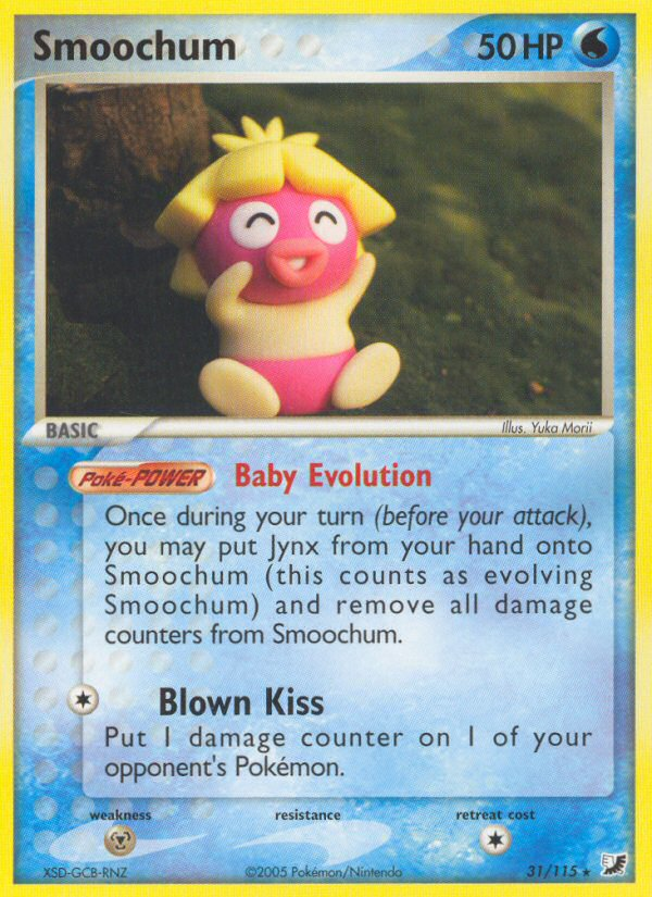 Smoochum — illustrated card