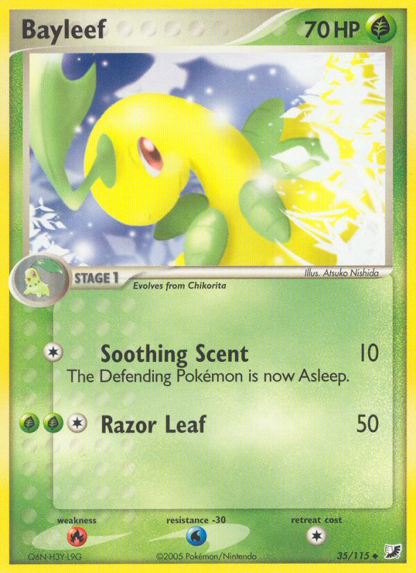 Bayleef — illustrated card