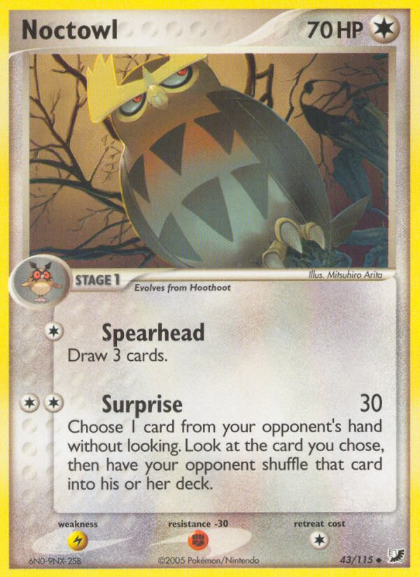 Noctowl — illustrated card