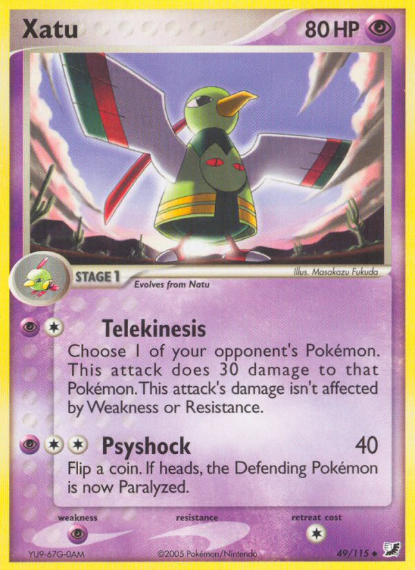Xatu — illustrated card