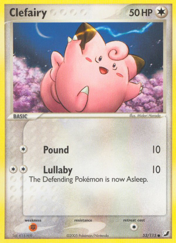 Clefairy — illustrated card