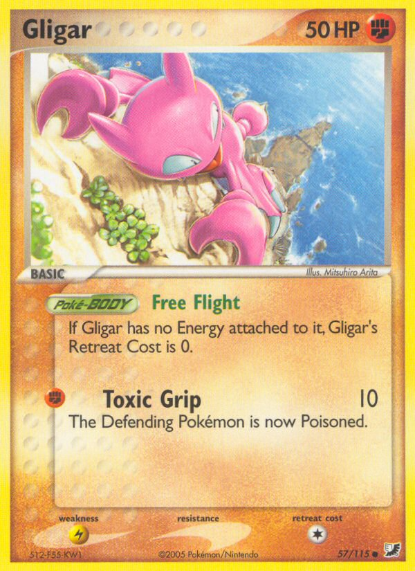 Gligar — illustrated card