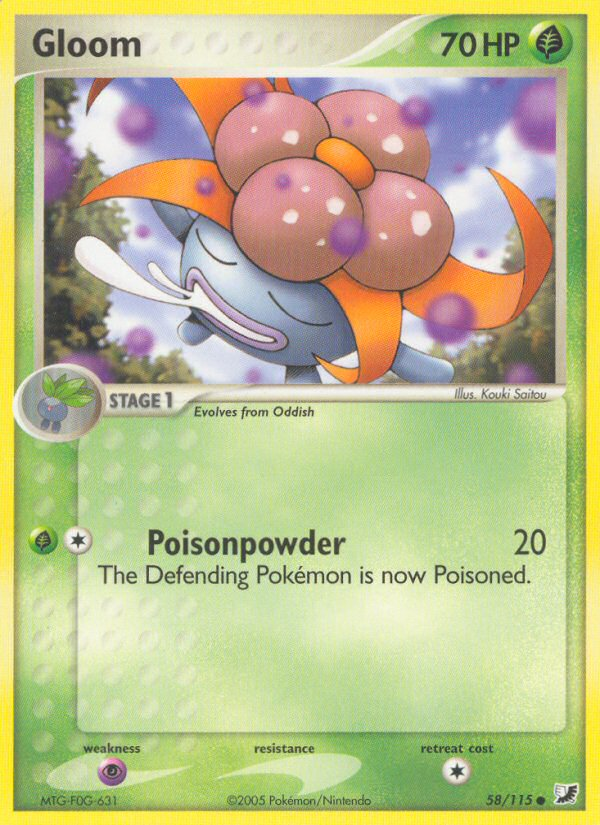 Gloom — illustrated card