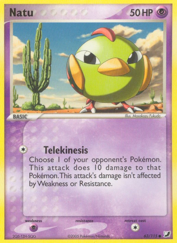 Natu — illustrated card
