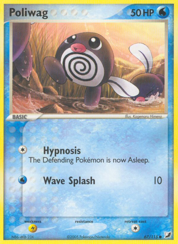 Poliwag — illustrated card