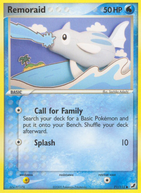 Remoraid — illustrated card