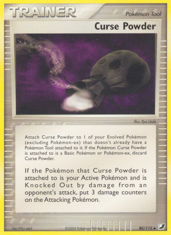 Curse Powder — illustrated card