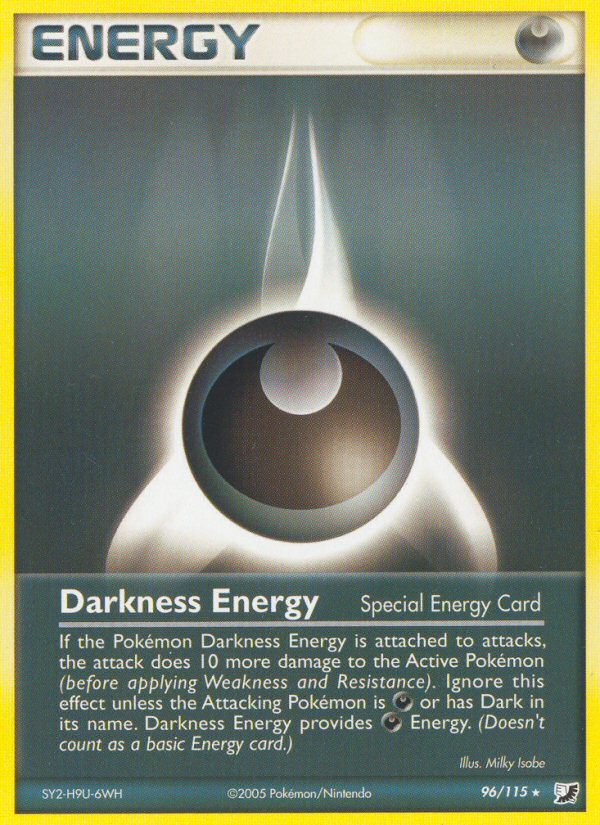 Darkness Energy — illustrated card
