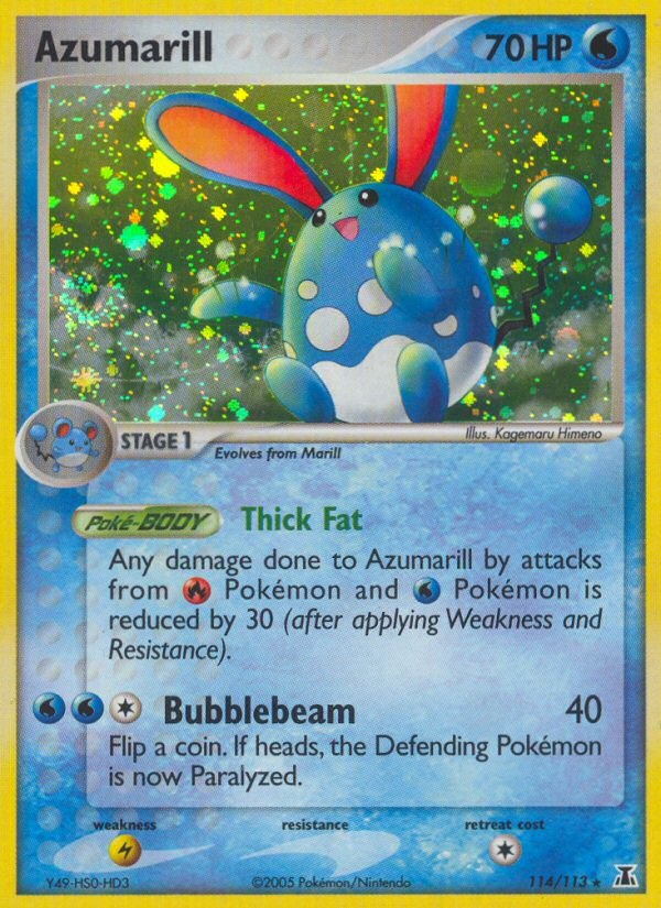 Azumarill — illustrated card