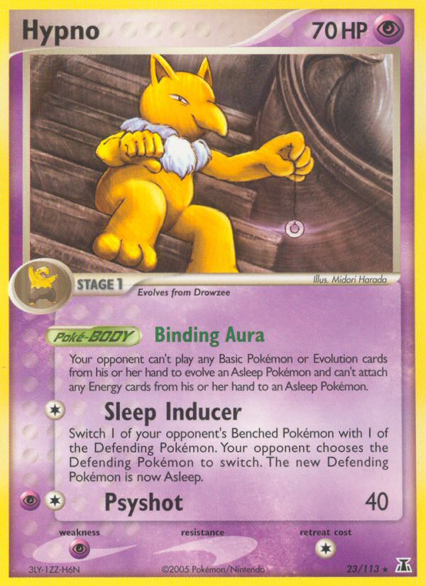 Hypno — illustrated card