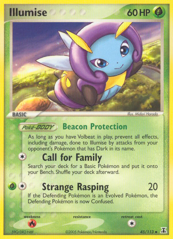 Illumise — illustrated card