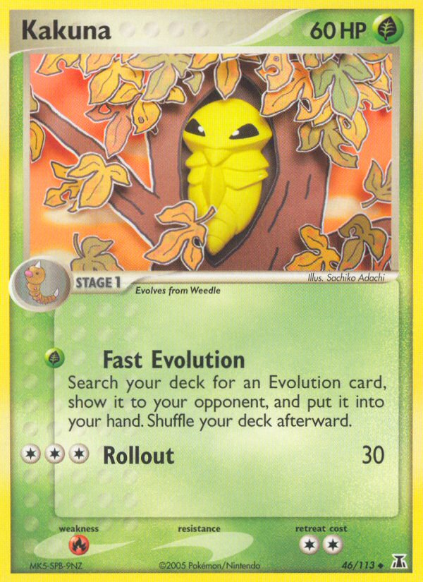 Kakuna — illustrated card