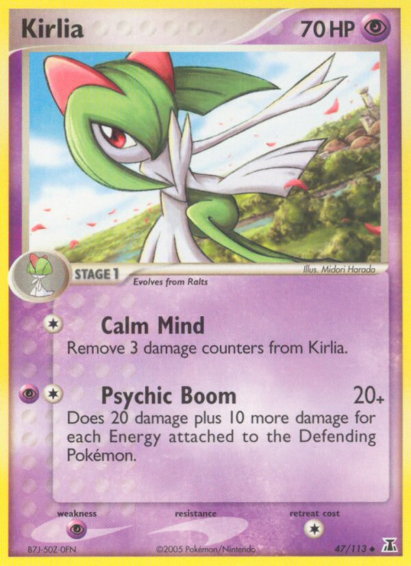 Kirlia — illustrated card