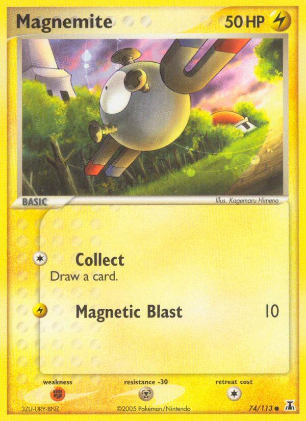 Magnemite — illustrated card