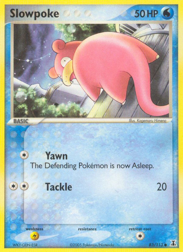 Slowpoke — illustrated card