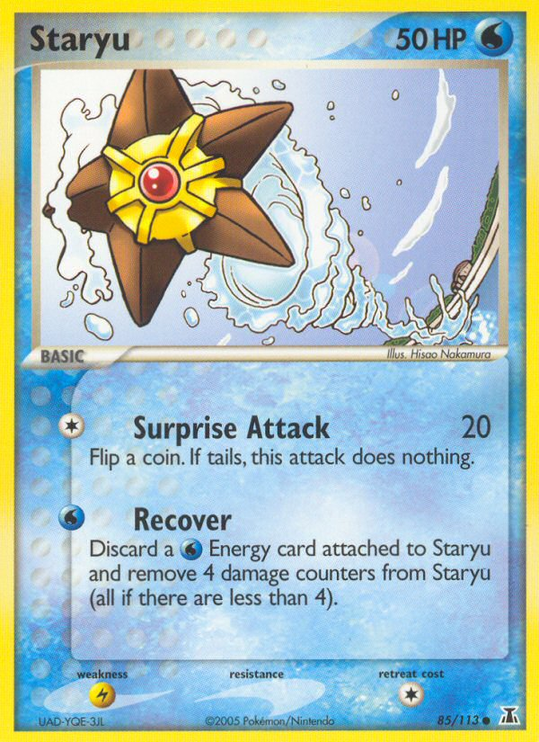 Staryu — illustrated card