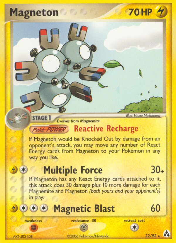 Magneton — illustrated card