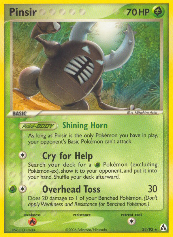Pinsir — illustrated card