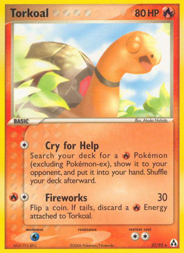 Torkoal — illustrated card
