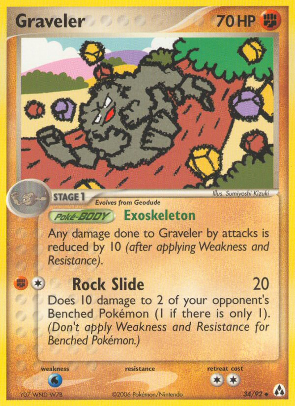 Graveler — illustrated card
