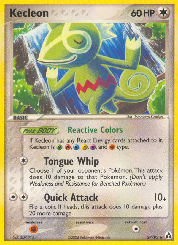 Kecleon — illustrated card