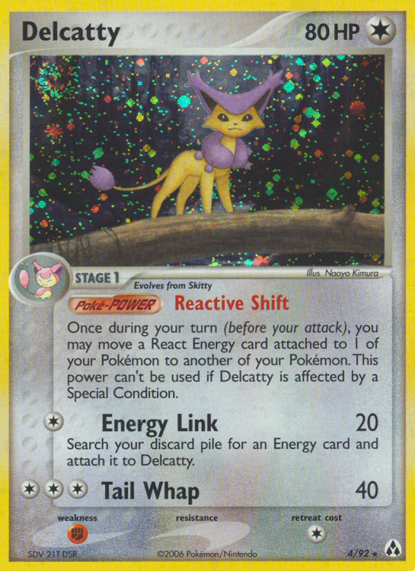 Delcatty — illustrated card