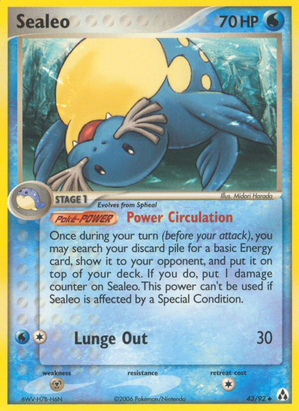 Sealeo — illustrated card