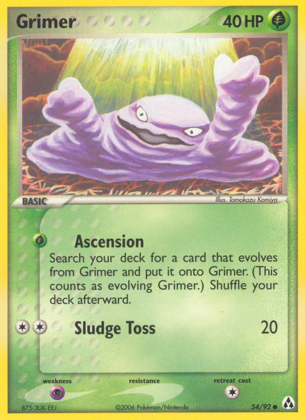 Grimer — illustrated card