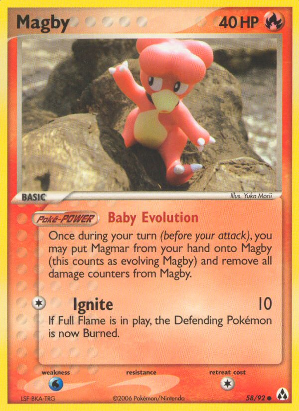 Magby — illustrated card