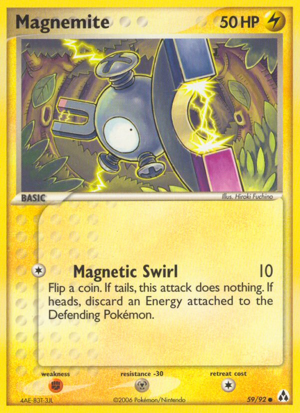 Magnemite — illustrated card