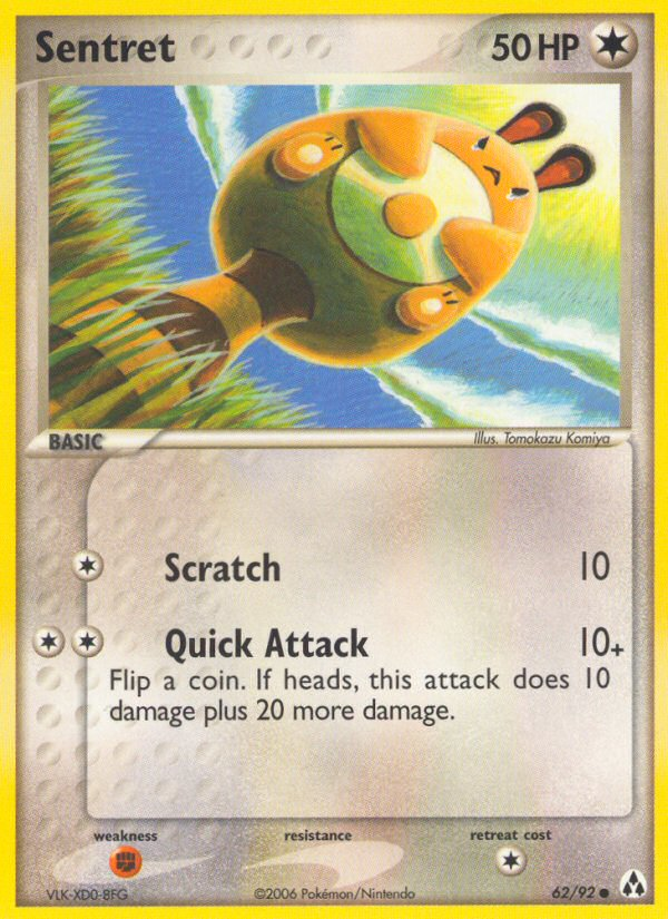 Sentret — illustrated card