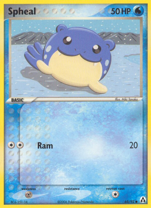 Spheal — illustrated card