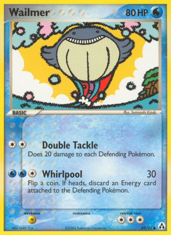 Wailmer — illustrated card