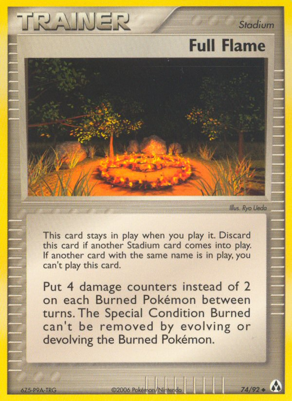 Full Flame — illustrated card
