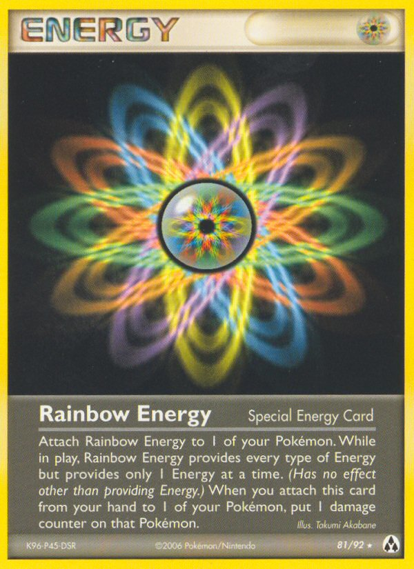 Rainbow Energy — illustrated card