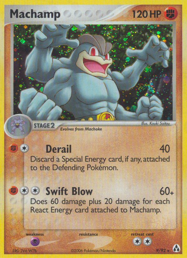 Machamp — illustrated card