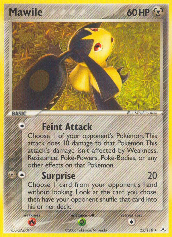 Mawile — illustrated card