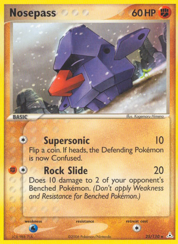 Nosepass — illustrated card