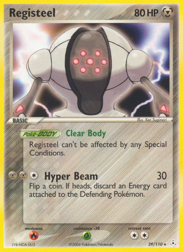 Registeel — illustrated card